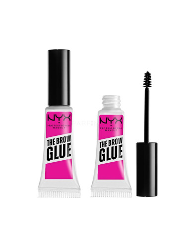 Пакет с отстъпка Гел и помада за вежди NYX Professional Makeup The Brow Glue Instant Brow Styler
