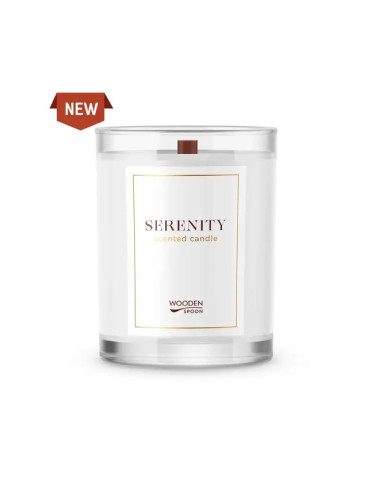 Ароматна соева свещ SERENITY | Wooden Spoon