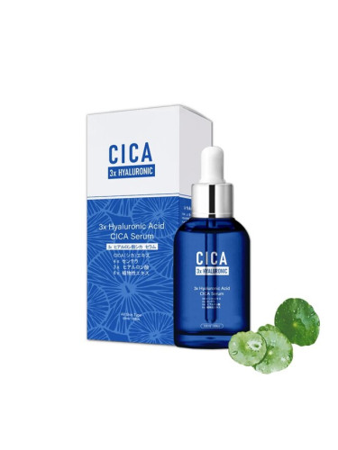 CICA 3x Hyaluronic Acid Стягащ и хидратиращ серум за лице