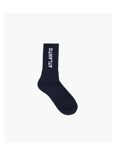 Men's Standard Length Socks ATLANTIC - Navy Blue