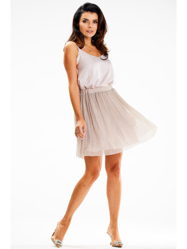 Awama Woman's Skirt A631 Beige