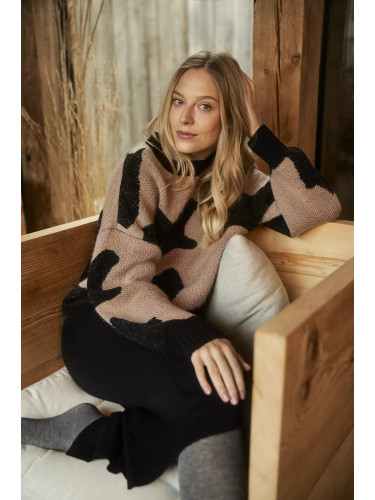 Marisse Patterned Sweater