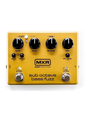 Dunlop MXR M287 SUB Octave Bass Fuzz Ефекти за бас китари