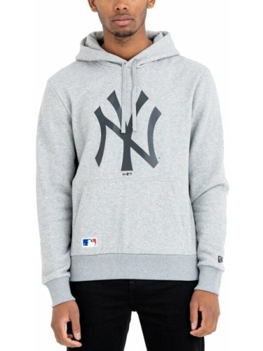New York Yankees MLB Team Logo Hoody Light Grey 2XL Суичъра