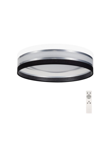 LED Димируема лампа SMART CORAL LED/24W/230V черна/бяла + д.у.