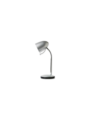 Aigostar -  Настолна лампа 1xE27/36W/230V сребриста/хром