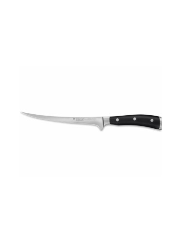 Wüsthof - Готварски нож за филе CLASSIC IKON 18 см черен