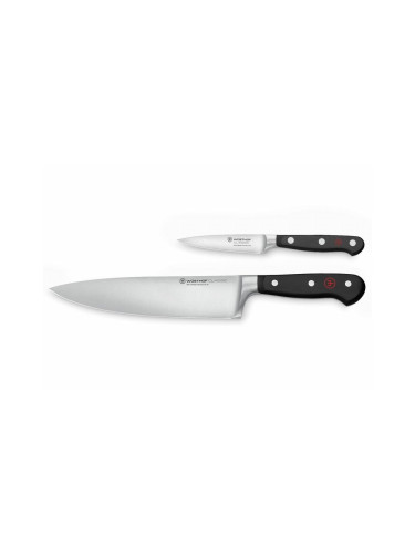 Wüsthof - К-кт готварски ножове CLASSIC 2 бр. черен