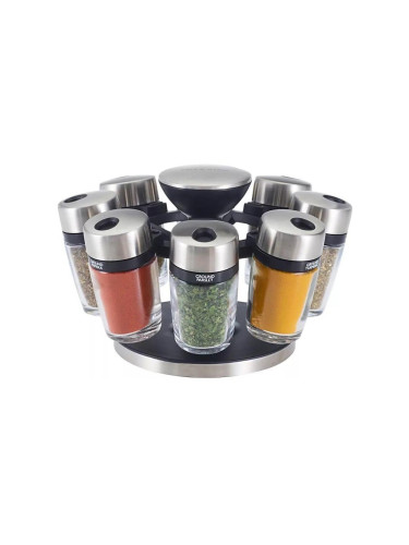 Cole&Mason - Въртящ се държач MASTER с 9 подправки