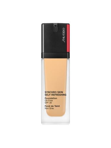 Shiseido Synchro Skin Self-Refreshing Foundation дълготраен фон дьо тен SPF 30 цвят 250 Sand 30 мл.