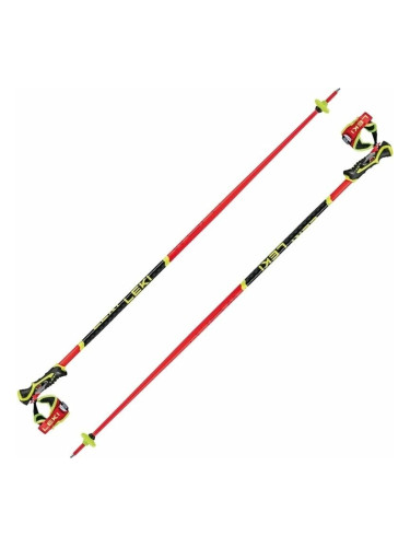Leki WCR SL 3D Bright Red/Black/Neonyellow 130 cm Щеки за ски
