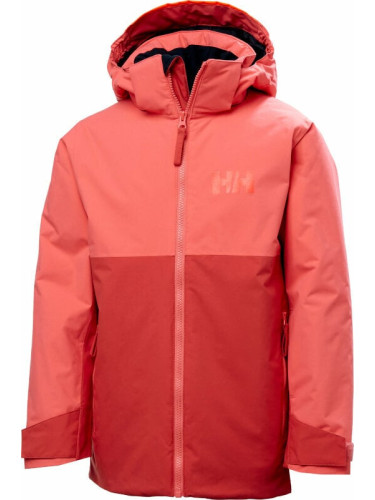 Helly Hansen Juniors Traverse Ski Jacket Poppy Red 128/8 Ски яке