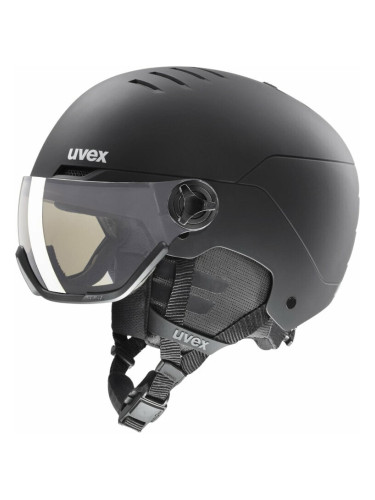 UVEX Wanted Visor Pro V Black Mat 54-58 cm Каска за ски