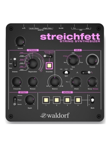 Waldorf Streichfett Синтезатор