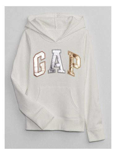 GAP Children's sweatshirt with metallic logo - Girls