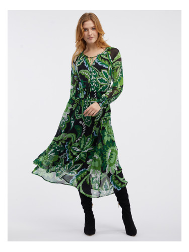 Orsay Green Women's Floral Dress - Women's