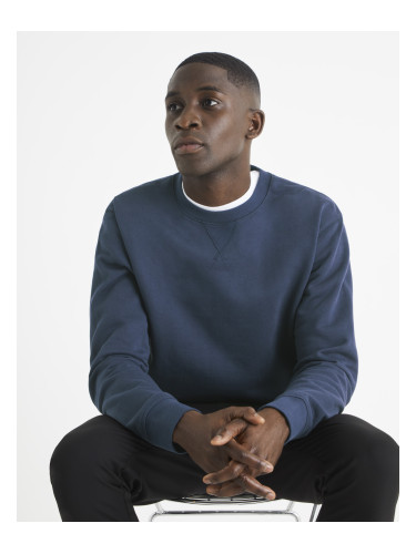 Celio Cotton Sweatshirt Terond - Mens