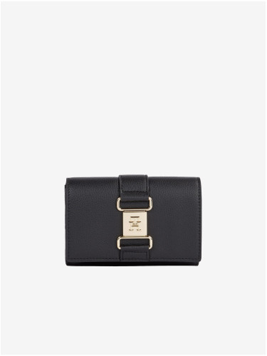 Tommy Hilfiger Black Big Wallet for Women - Women