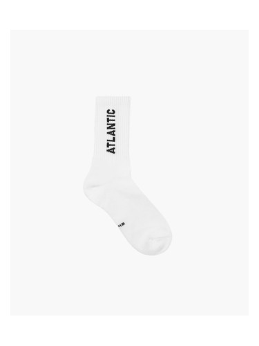 Men's Standard Length Socks ATLANTIC - White