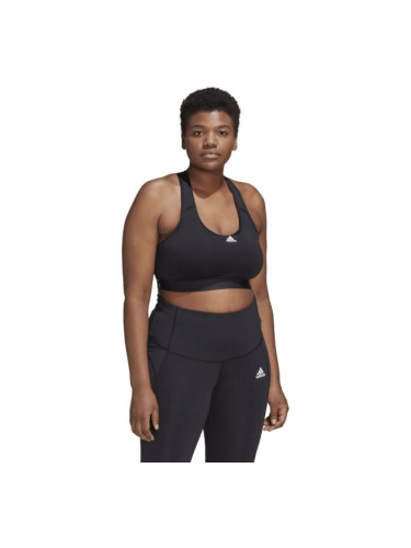 adidas POWERREACT Дамски сутиен за тренировка, черно, размер