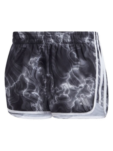 adidas M20 AOP SHORT Дамски шорти за бягане, черно, размер