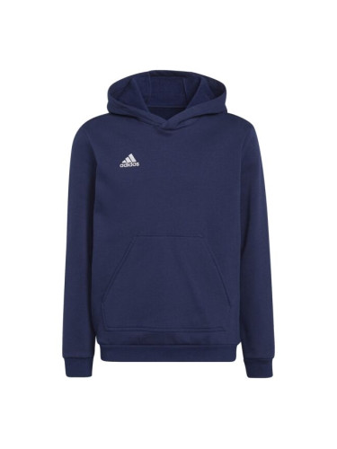 adidas ENT22 HOODY Y Младежки футболен суитшърт, тъмносин, размер