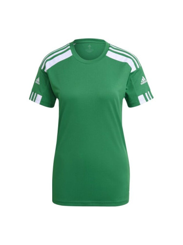 adidas SQUADRA 21 JERSEY W Дамска футболна фланелка, зелено, размер