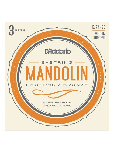 D'Addario EJ74-3D Струни за мандолина