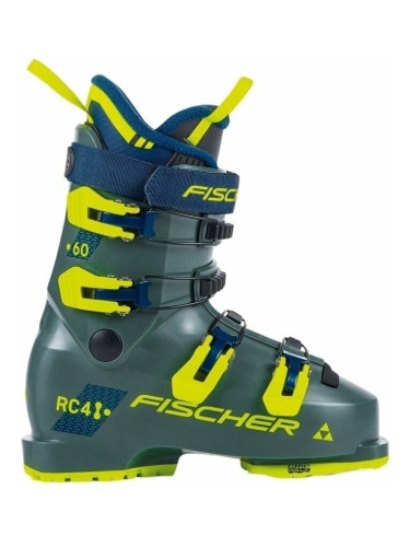 Fischer RC4 60 JR GW Boots Rhino Grey 235 Обувки за ски спускане