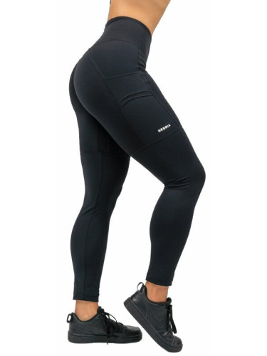 Nebbia High Waisted Leggings Leg Day Goals Black L Фитнес панталон