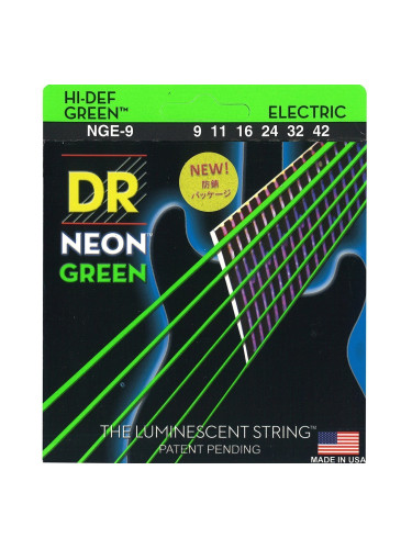 DR Strings NGE-9 Neon
