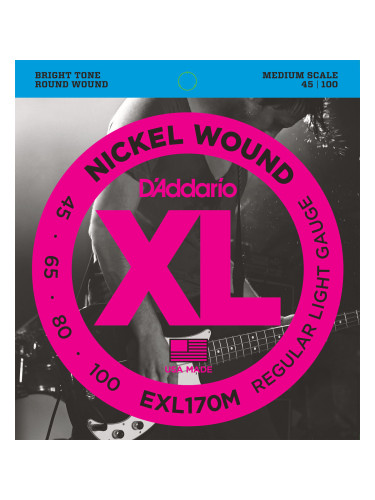 D'Addario EXL170M Струни за бас китара