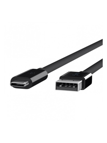 Кабел Belkin USB C to USB A Cable, от USB3.1 A към USB3.1 C, 1.2m, черен