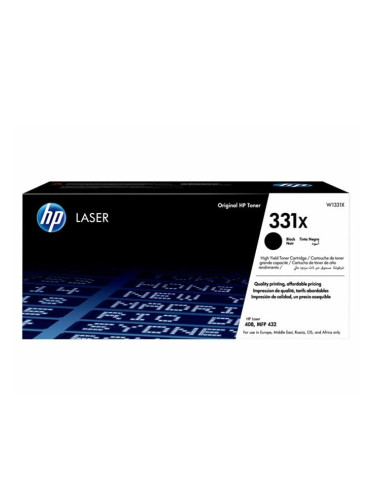 Тонер касета за HP Laser 408dn, HP Laser MFP 432fdn - Black - W1331X - HP 331X, заб.: 15 000 брой копия