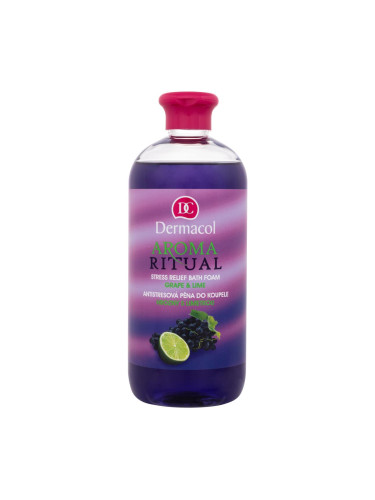 Dermacol Aroma Ritual Grape & Lime Пяна за вана за жени 500 ml