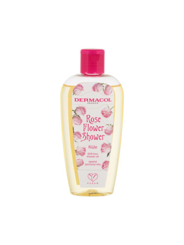Dermacol Rose Flower Shower Душ олио за жени 200 ml