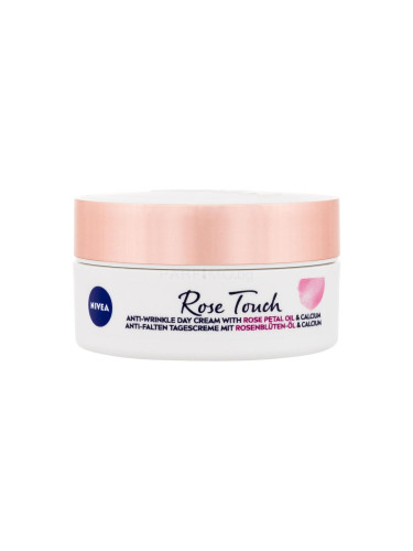 Nivea Rose Touch Anti-Wrinkle Day Cream Дневен крем за лице за жени 50 ml