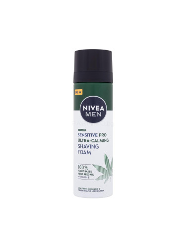 Nivea Men Sensitive Pro Ultra-Calming Shaving Foam Пяна за бръснене за мъже 200 ml