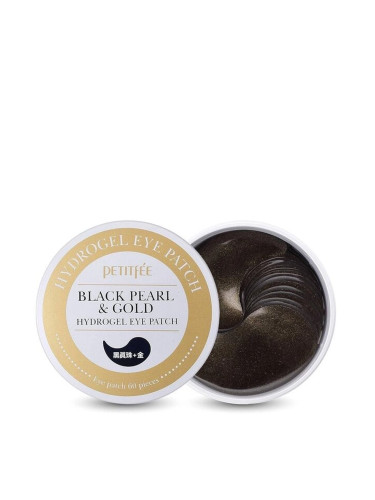 Пачове за очи против умора и тъмни кръгове PETITFEE Black Pearl Gold Hydrogel Eye Patch
