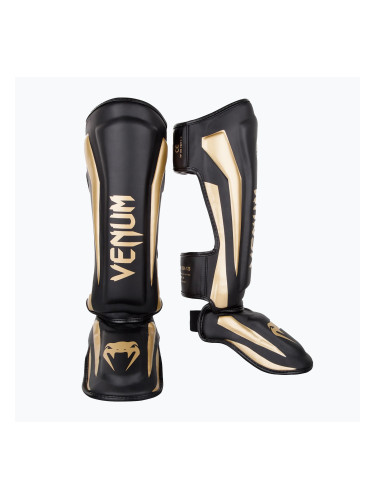 Venum Elite Standup протектори за пищяли черни/златни
