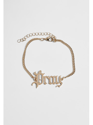 Pray bracelet - gold colors
