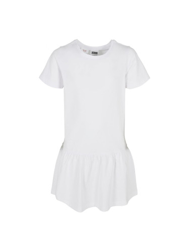 Girls' dress Valance T-shirt white