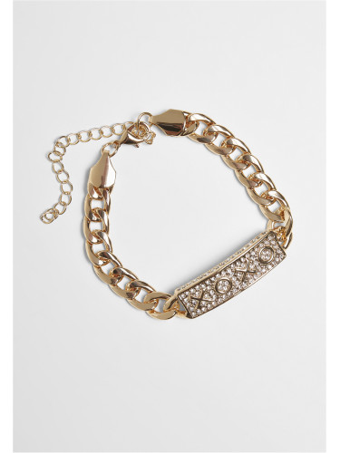 XOXO bracelet - gold colors