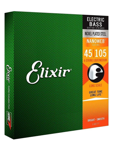 Elixir 14077 Bass Nanoweb