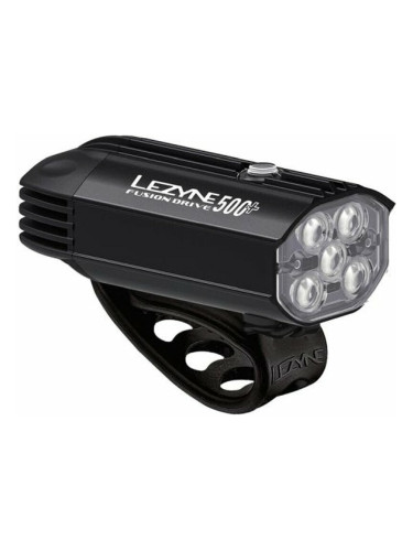 Lezyne Fusion Drive 500+ Front 500 lm Satin Black Велосипедна лампа