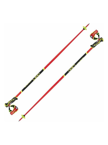 Leki WCR SL 3D Bright Red/Black/Neonyellow 115 cm Щеки за ски