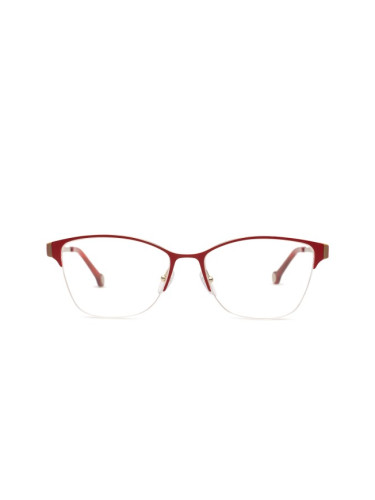 Carolina Herrera Vhe137 0320 54 - диоптрични очила, квадратна, дамски, кафяви