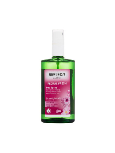 Weleda Wild Rose Дезодорант за жени 100 ml увредена кутия