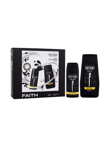 STR8 Faith 48h Подаръчен комплект дезодорант 150 ml + душ гел 250 ml