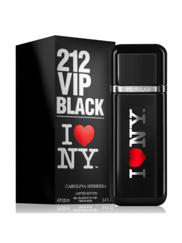 Carolina Herrera 212 VIP Black I Love New York EDP Парфюм за мъже 100 ml /2023